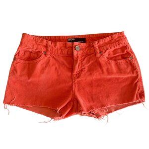 BDG URBAN OUTFITTERS Coral Low Slung Corduroy Cutoff Women's Shorts Size 27